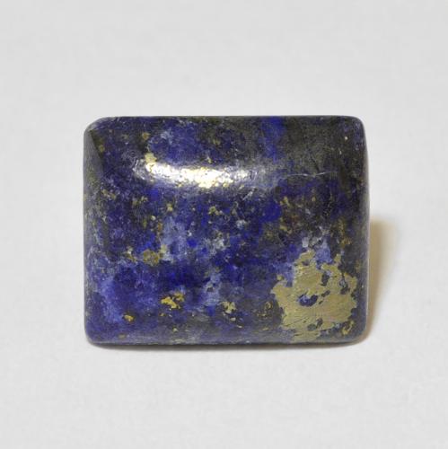 5.85ct Natural Azul profundo Lápis-lazúli, baguete, Opaco