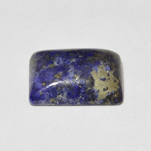 Lápis-lazúli Azul profundo Natural 5.85ct, baguete, Opaco
