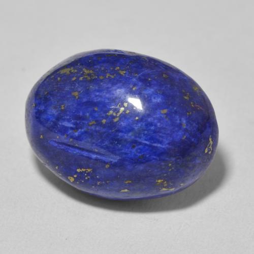 Lápis-lazúli Azul escuro Natural 14.43ct, oval, Opaco