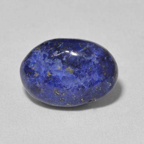 3.89ct Natural Azul Egípcio Profundo Lápis-lazúli, oval, Opaco