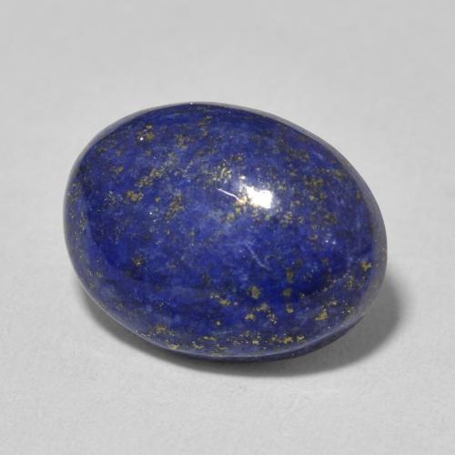Lápis-lazúli Azul Egípcio Profundo Natural 7.20ct, oval, Opaco