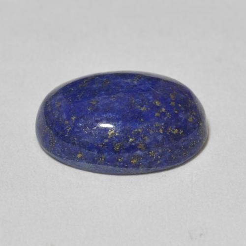 Lápis-lazúli Azul Egípcio Profundo Natural 7.20ct, oval, Opaco