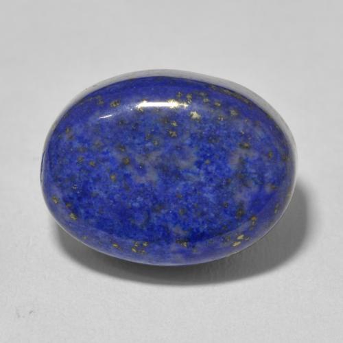 15.21ct Natural Azul-marinho Lápis-lazúli, oval, Opaco