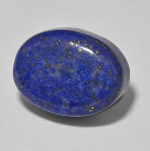 Lápis-lazúli Azul-marinho Natural 15.21ct, oval, Opaco