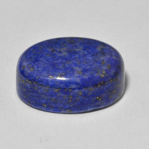 Lápis-lazúli Azul-marinho Natural 15.21ct, oval, Opaco