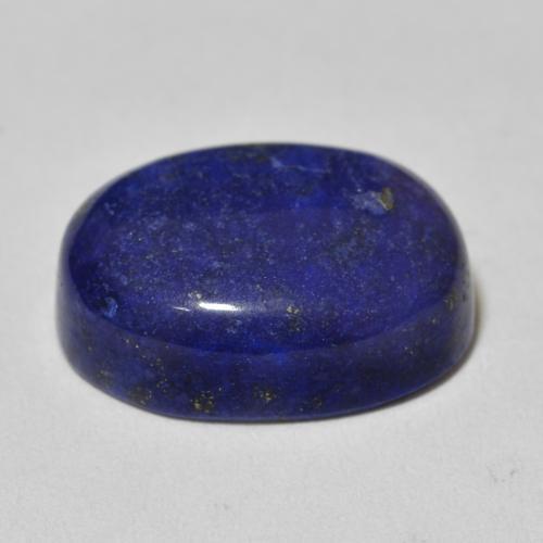 Lápis-lazúli Azul profundo Natural 14.32ct, oval, Opaco