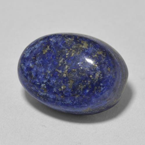 Lápis-lazúli Azul-marinho Natural 11.28ct, oval, Opaco