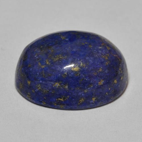 Lápis-lazúli Azul escuro Natural 18.38ct, oval, Opaco