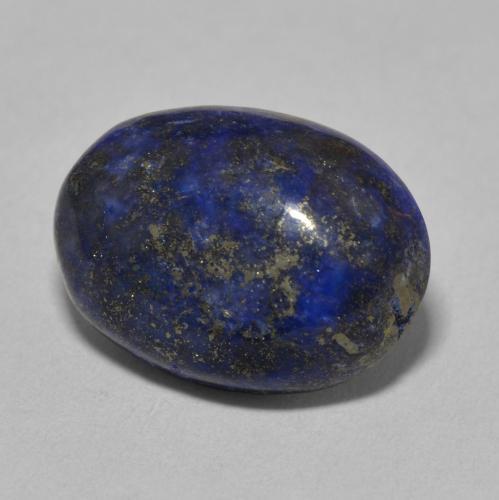 Lápis-lazúli Azul escuro Natural 12.73ct, oval, Opaco