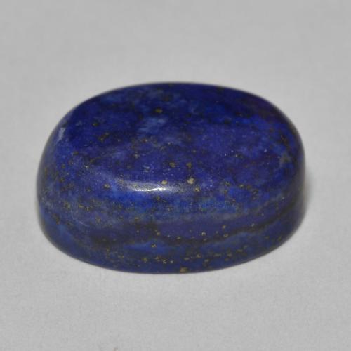Lápis-lazúli Azul Muito Profundo Natural 15.53ct, oval, Opaco