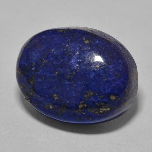Lápis-lazúli Azul escuro Natural 17.71ct, oval, Opaco