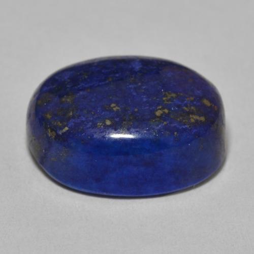 Lápis-lazúli Azul escuro Natural 17.71ct, oval, Opaco