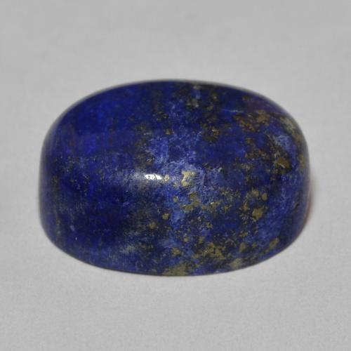 Lápis-lazúli Azul escuro Natural 18.60ct, oval, Opaco
