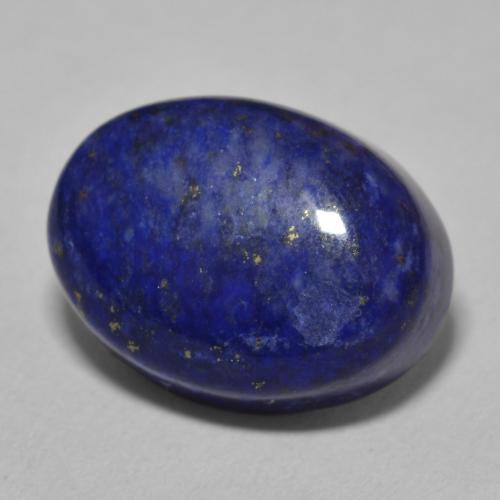 Lápis-lazúli Azul Muito Profundo Natural 13.60ct, oval, Opaco
