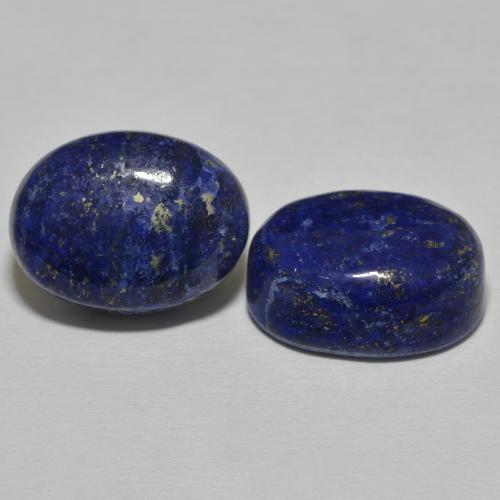 Pedras preciosas de Lápis-lazúli Azul Muito Profundo natural de 29.00 ct, oval, Opaco