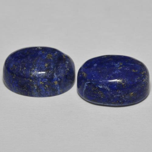 Pedras preciosas de Lápis-lazúli Azul Muito Profundo natural de 29.00 ct, oval, Opaco
