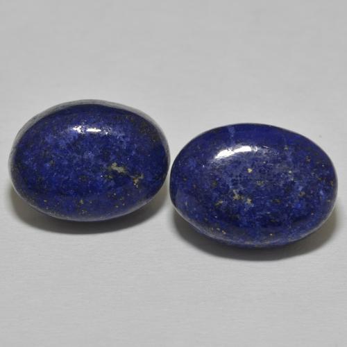27.91ctw Natural Azul Muito Profundo Lápis-lazúli, oval, Opaco