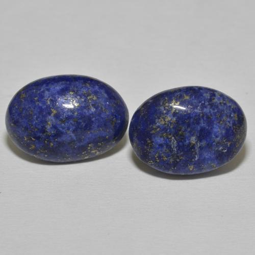 18.07ctw Natural Azul escuro Lápis-lazúli, oval, Opaco