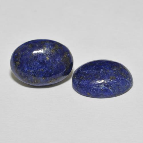 Pedras preciosas de Lápis-lazúli Azul elétrico natural de 16.23 ct, oval, Opaco