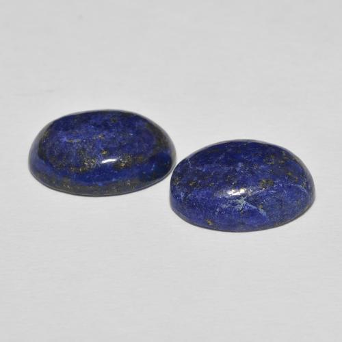 Pedras preciosas de Lápis-lazúli Azul elétrico natural de 16.23 ct, oval, Opaco