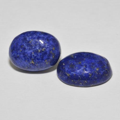 Pedras preciosas de Lápis-lazúli Azul claro natural de 23.64 ct, oval, Opaco