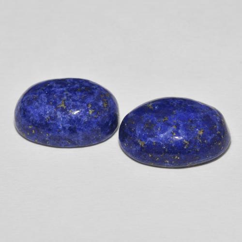 Pedras preciosas de Lápis-lazúli Azul claro natural de 23.64 ct, oval, Opaco