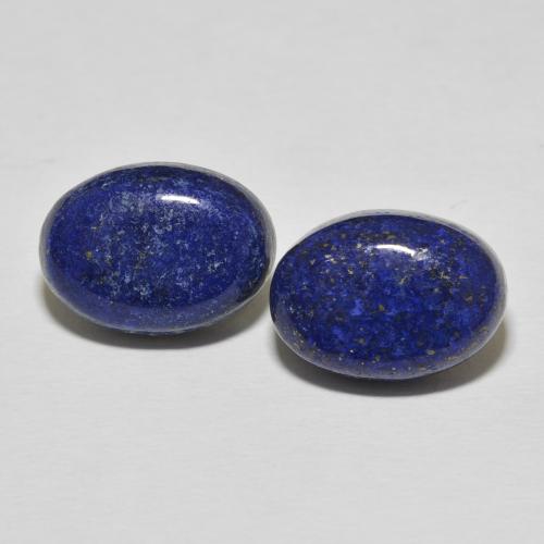 18.05ctw Natural Azul Egípcio Profundo Lápis-lazúli, oval, Opaco