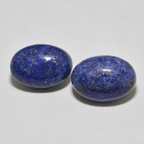 20.03ctw Natural Azul profundo Lápis-lazúli, oval, Opaco