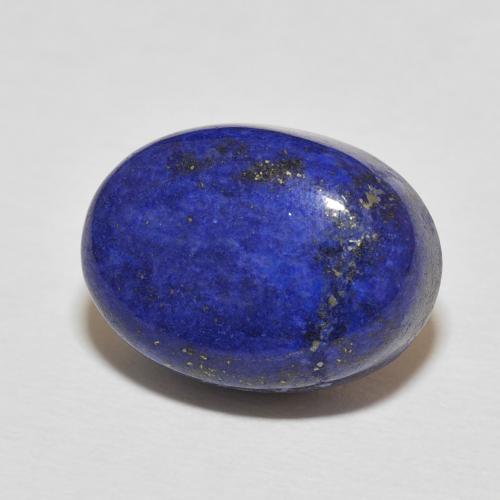 Lápis-lazúli Azul-marinho Natural 16.27ct, oval, Opaco