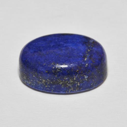 Lápis-lazúli Azul-marinho Natural 16.27ct, oval, Opaco