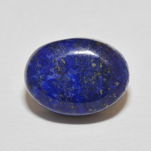13.11ct Natural Azul escuro Lápis-lazúli, oval, Opaco