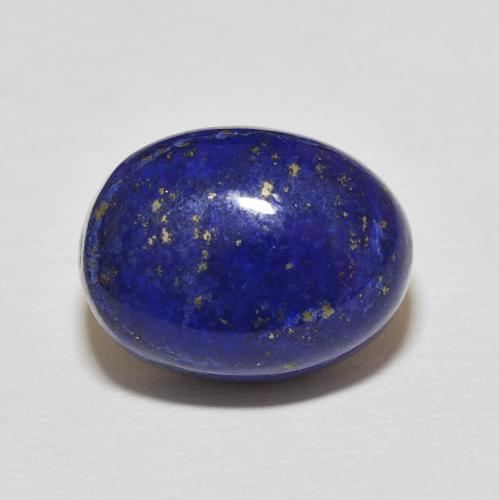 11.48ct Natural Azul escuro Lápis-lazúli, oval, Opaco