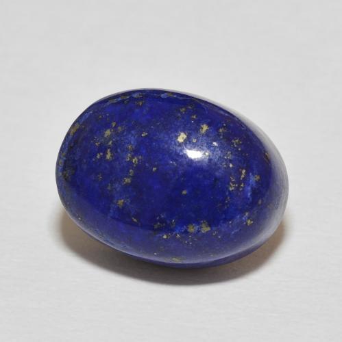 Lápis-lazúli Azul escuro Natural 11.48ct, oval, Opaco