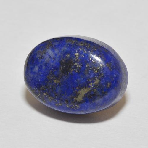 Lápis-lazúli Azul Muito Profundo Natural 15.82ct, oval, Opaco