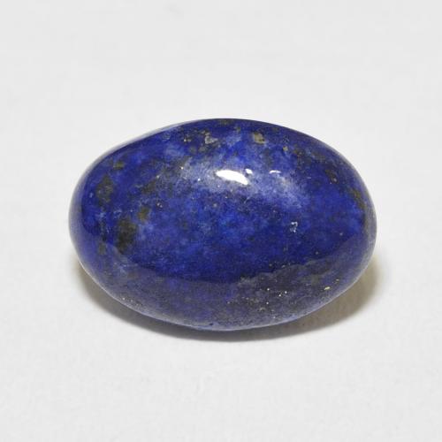 5.00ct Natural Azul escuro Lápis-lazúli, oval, Opaco