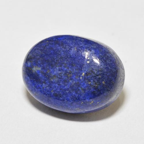 Lápis-lazúli Azul escuro Natural 17.44ct, oval, Opaco