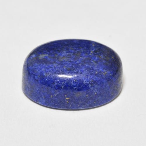 Lápis-lazúli Azul escuro Natural 17.44ct, oval, Opaco
