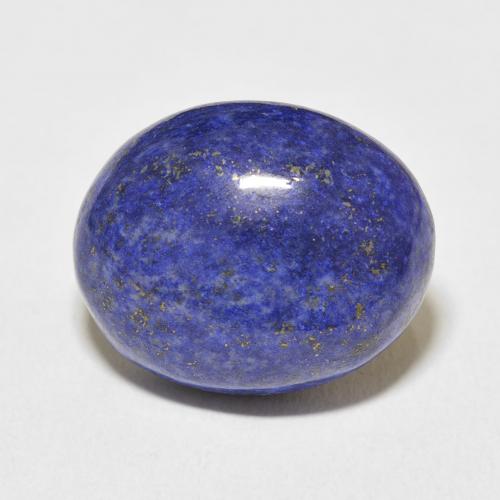 15.26ct Natural Azul Egípcio Profundo Lápis-lazúli, oval, Opaco