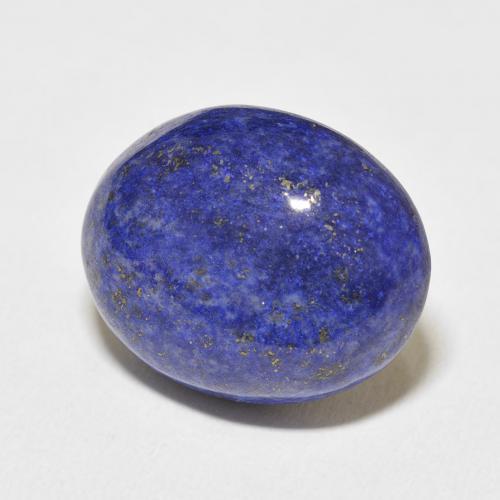 Lápis-lazúli Azul Egípcio Profundo Natural 15.26ct, oval, Opaco