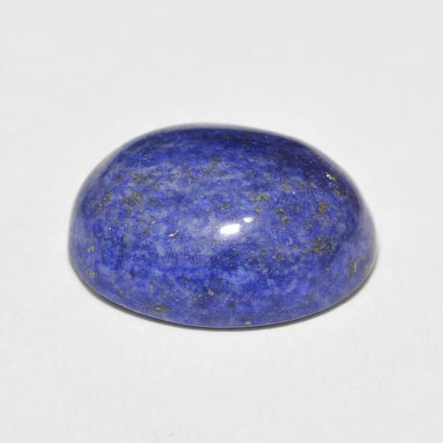 Lápis-lazúli Azul Egípcio Profundo Natural 15.26ct, oval, Opaco