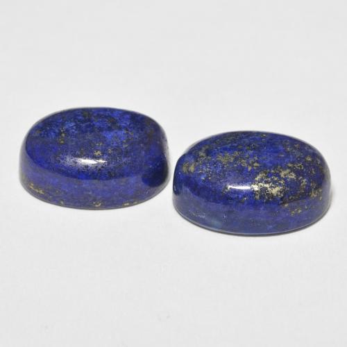 Pedras preciosas de Lápis-lazúli Azul-marinho natural de 25.25 ct, Corte Oval, Opaco