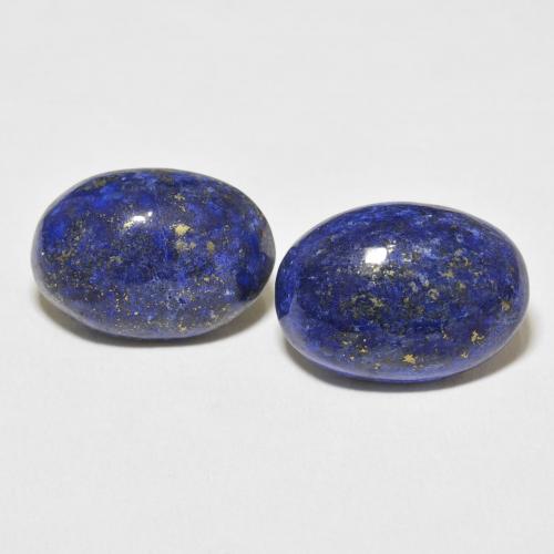18.80ctw Natural Azul Egípcio Profundo Lápis-lazúli, oval, Opaco