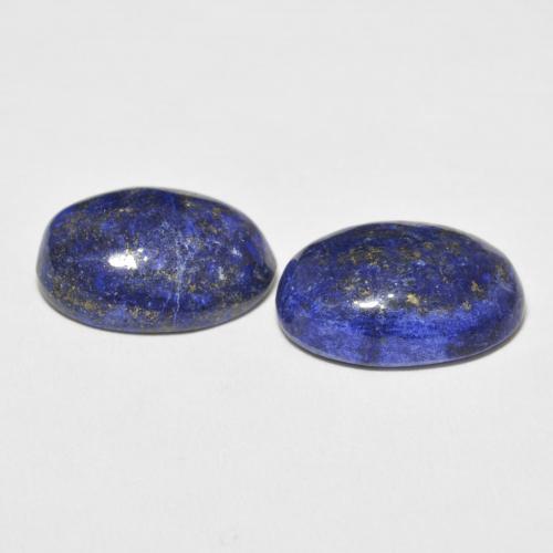 Pedras preciosas de Lápis-lazúli Azul Egípcio Profundo natural de 18.80 ct, oval, Opaco