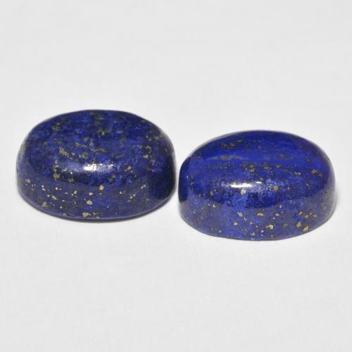 Pedras preciosas de Lápis-lazúli Azul profundo natural de 27.73 ct, oval, Opaco