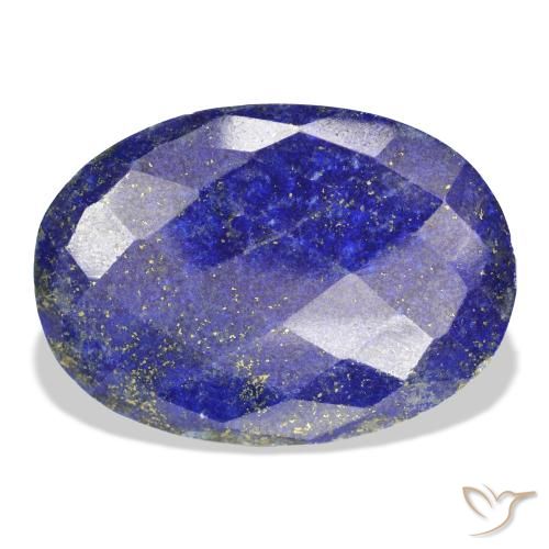 54.26ct Natural Azul Egípcio Profundo Lápis-lazúli, oval, Opaco