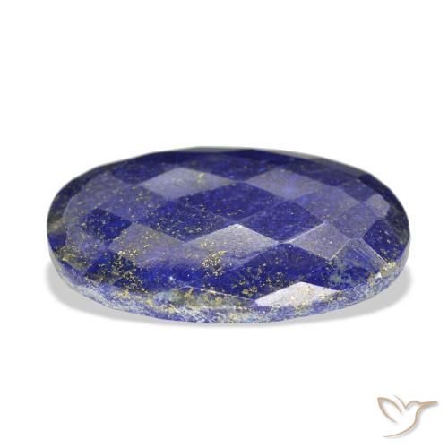 Lápis-lazúli Azul Egípcio Profundo Natural 54.26ct, oval, Opaco
