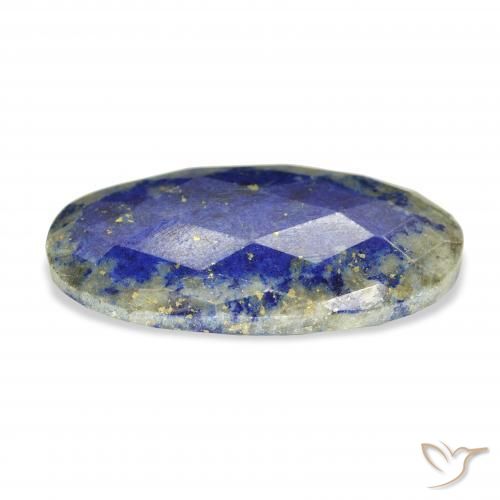 Lápis-lazúli Azul-marinho Natural 31.34ct, oval, Opaco