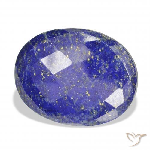 Lápis-lazúli Azul profundo Natural 50.98ct, oval, Opaco
