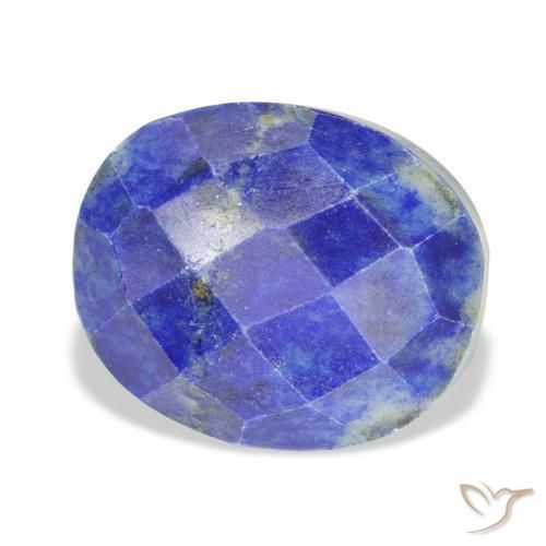 Lápis-lazúli Azul profundo Natural 25.71ct, oval, Opaco