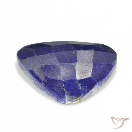 Lápis-lazúli Azul Egípcio Profundo Natural 16.13ct, Trilhão, Opaco